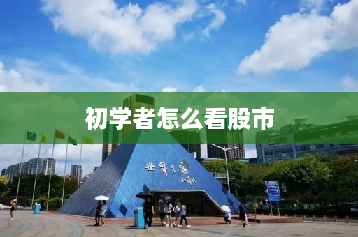 初学者怎么看股市